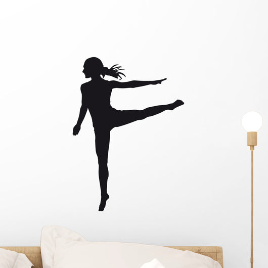 Dancer Silhouette White