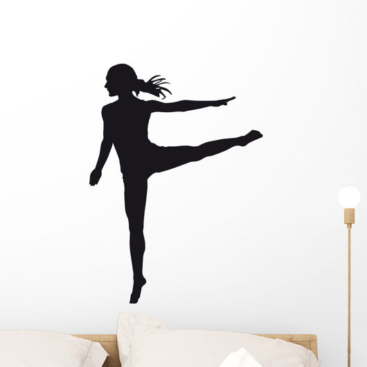 Dancer Silhouette White
