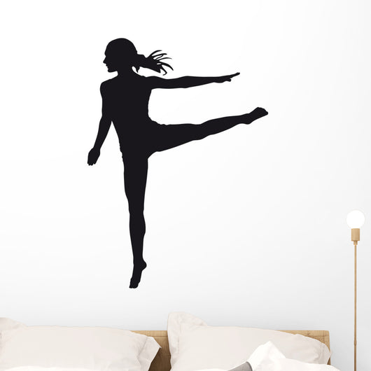 Dancer Silhouette White