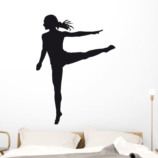 Dancer Silhouette White