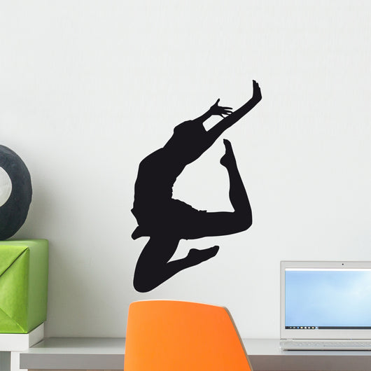 Dancer Silhouette White