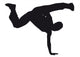 Dancer Silhouette White