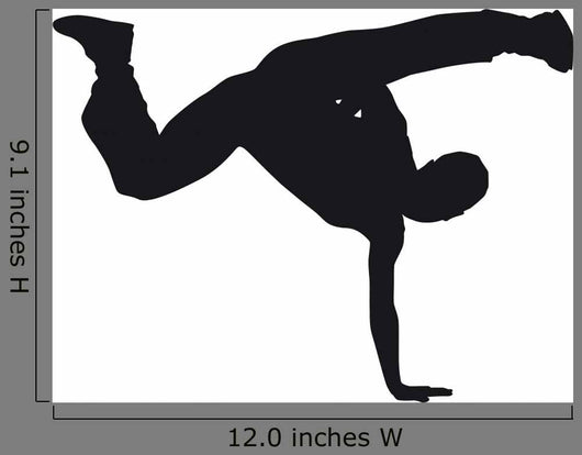 Dancer Silhouette White
