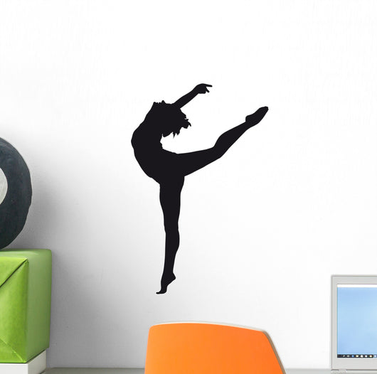 Dancer Silhouette White
