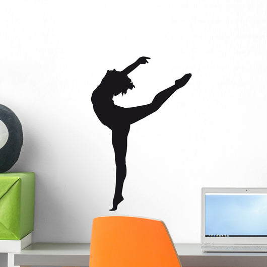 Dancer Silhouette White