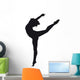 Dancer Silhouette White