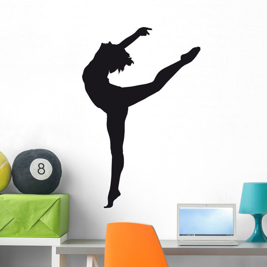 Dancer Silhouette White