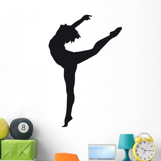 Dancer Silhouette White