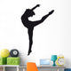 Dancer Silhouette White