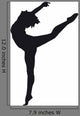 Dancer Silhouette White
