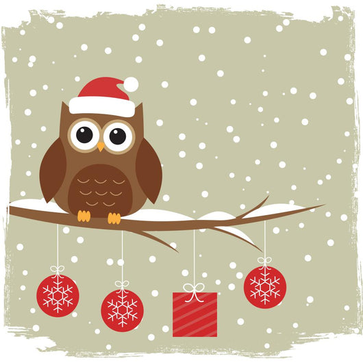 Winter Card with Cute