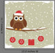 Winter Card with Cute