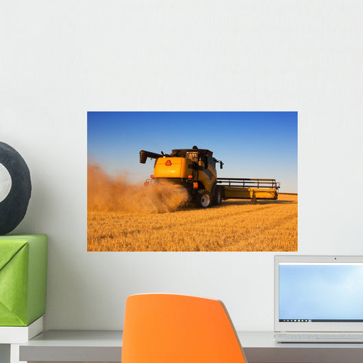 Combine Work Wall Mural
