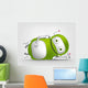 Cute Robot Wall Decal