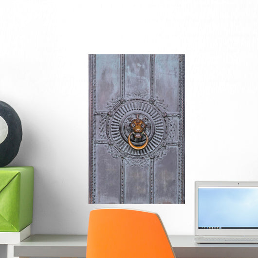 Door Knocker Wall Mural