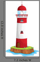 A Light House Wall Decal