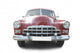 Red retro automobile Wall Decal