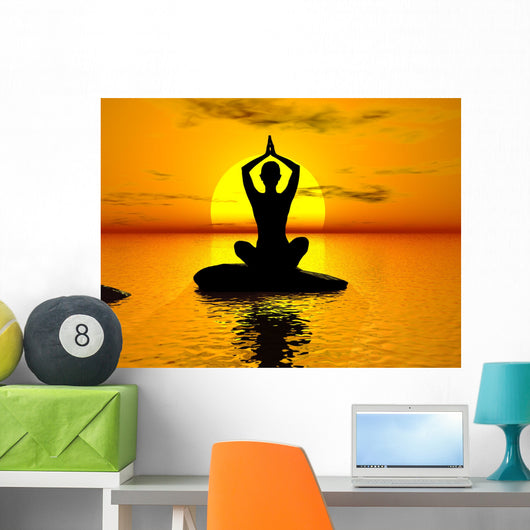 Yoga Wall Mural