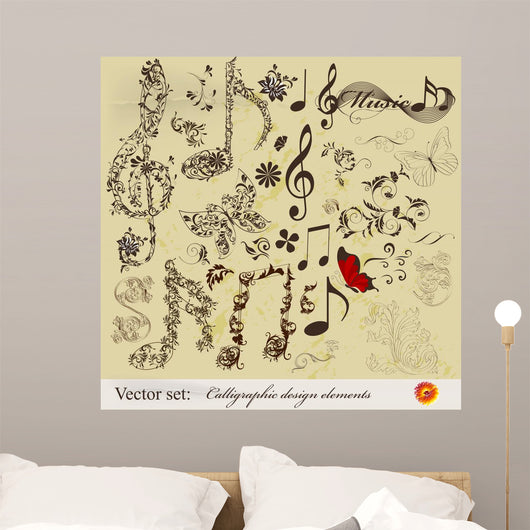 Calligraphic Design Elements and