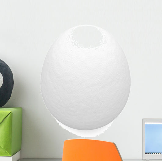 White Egg Wall Decal