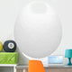 White Egg Wall Decal