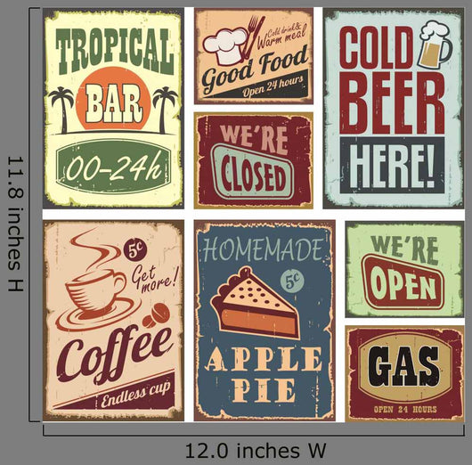 Vintage Style Signs