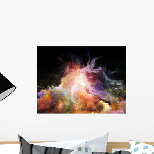 Virtual Nebulae Wall Mural