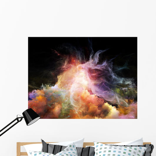 Virtual Nebulae Wall Mural