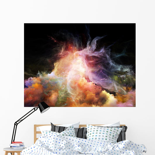 Virtual Nebulae Wall Mural