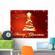 Merry Christmas and Christmas Wall Mural