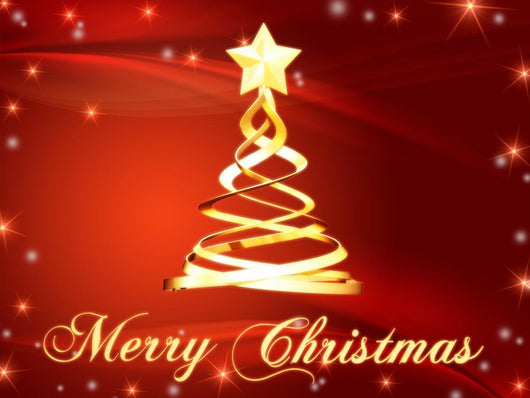 Merry Christmas and Christmas Wall Mural