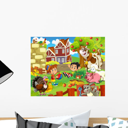 Farm Illustration for Kids