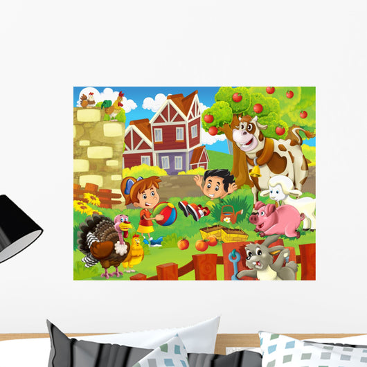 Farm Illustration for Kids