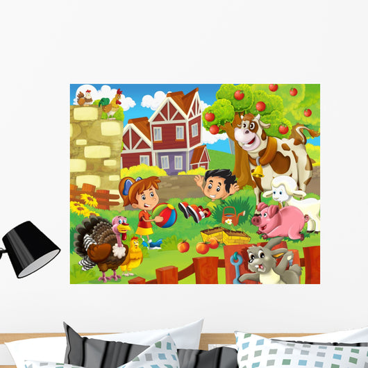 Farm Illustration for Kids