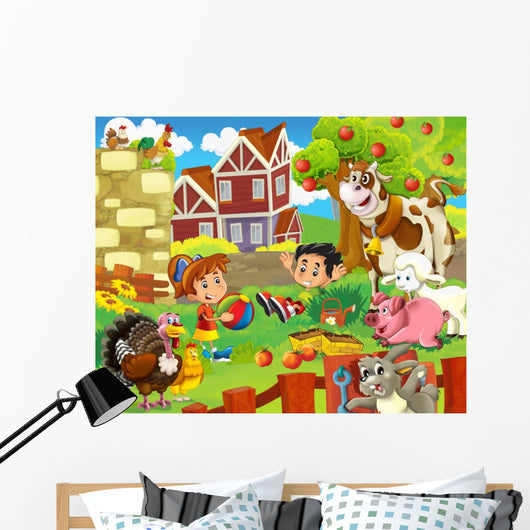 Farm Illustration for Kids