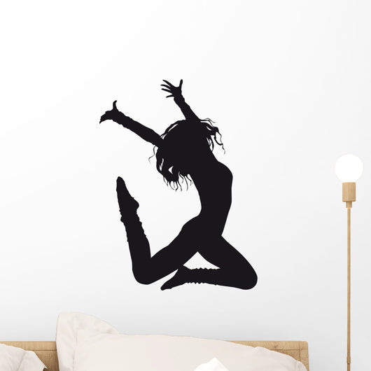 Dancer Silhouette White
