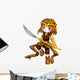 Chibi Style Illustration Warrior