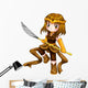Chibi Style Illustration Warrior
