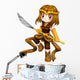 Chibi Style Illustration Warrior