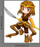 Chibi Style Illustration Warrior