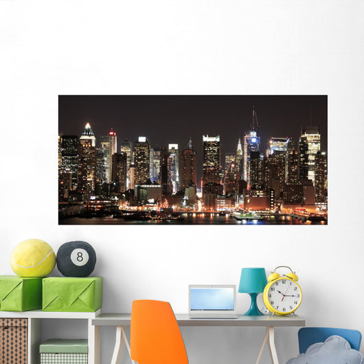 Lights City Wall Mural