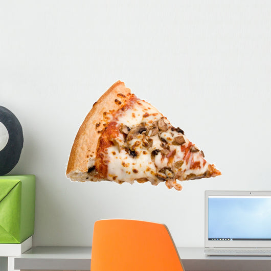 Mushroom Pizza Slice