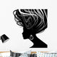 Woman Face Silhouette with