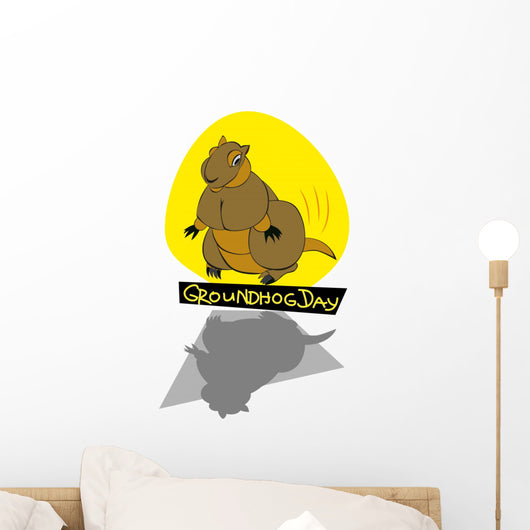 Groundhog Day Wall Decal