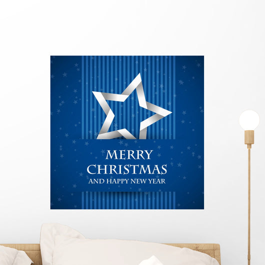 Blue Banned Christmas Card