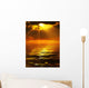 Solar beams Wall Mural