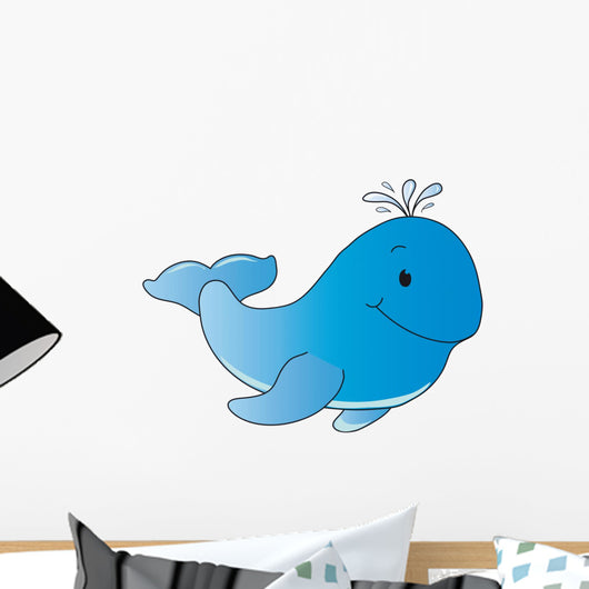 Whale Wall Mural