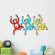Happy Monkeys Wall Mural
