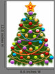 Christmas Tree Decorated with