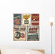 Vintage Car Metal Signs